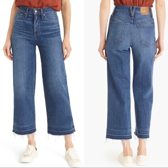 J. Crew Denim - NEW J.Crew Point Sur Released Hem Wide Leg Jeans